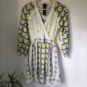 Free People New Romantics Embroidered Dress